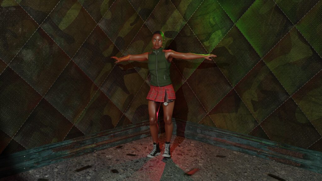 young and beautiful african woman